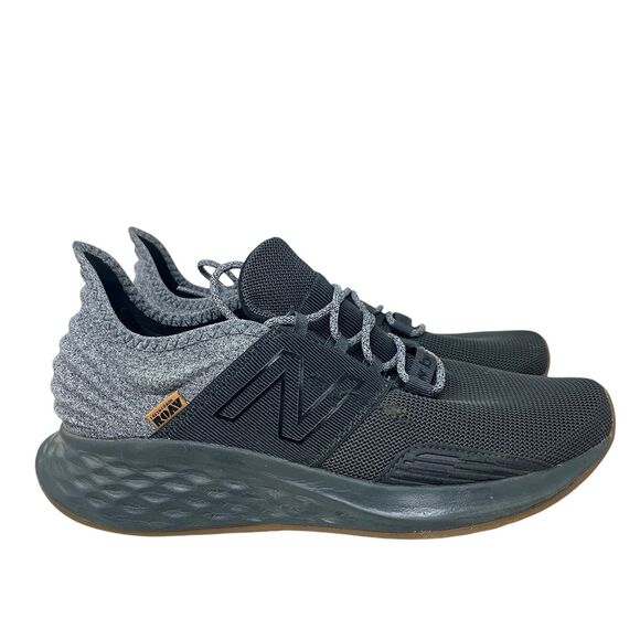 New Balance Sneakers Mens 9.5 EE Wide Black Fresh Foam Roav V1 Running MROAVRB - Picture 10 of 10